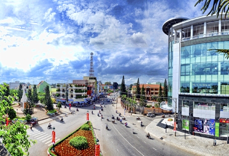 A corner in Long Khanh township