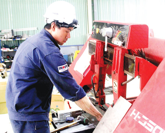Một nhà máy được đầu tư mới của doanh nghiệp Nhật Bản tại Khu công nghiệp Nhơn Trạch 3 (huyện Nhơn Trạch).