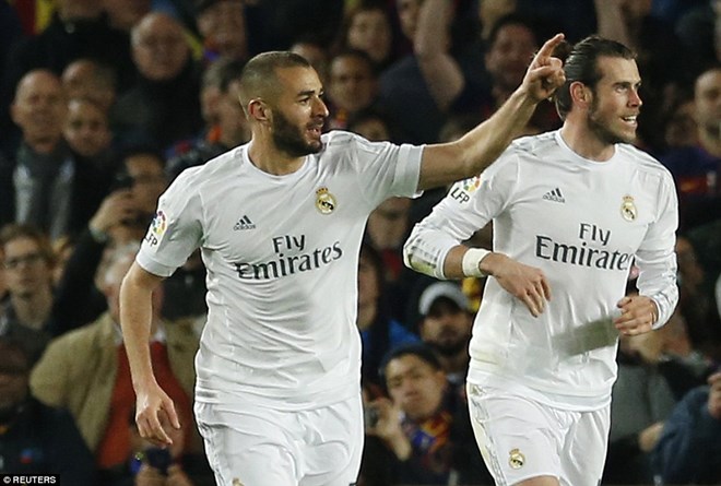 Bezema mở đầu cho chiến thắng của Real Madrid. (Nguồn: Reuters)