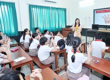 Học sinh Trường TH-THCS-THPT Bùi Thị Xuân tham gia lớp hướng dẫn kỹ năng sống - một trong những giải pháp hạn chế bạo lực học đường.  (ảnh minh họa).  Ảnh: P.Liễu