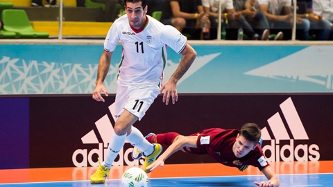 Iran không thể tạo thêm bất ngờ ở Futsal World Cup 2016