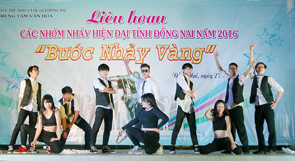 Liên hoan thu hút 12 nhóm nhảy tham gia tranh tài.