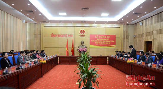 Quang cảnh buổi lễ.