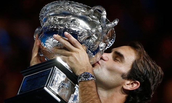 Federer lần thứ 5 vô địch Australian Open. (Nguồn: Reuters)