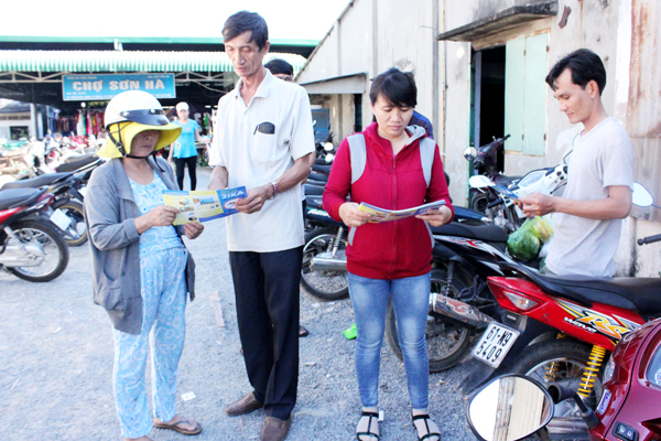 Nhờ làm tốt công tác tuyên truyền, xã Vĩnh Thanh, huyện Nhơn Trạch đã được tỉnh công nhận hết dịch bệnh do virus Zika. 