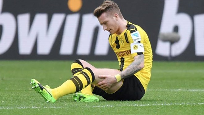 Marco Reus lại gặp chấn thương. (Nguồn: Team2)