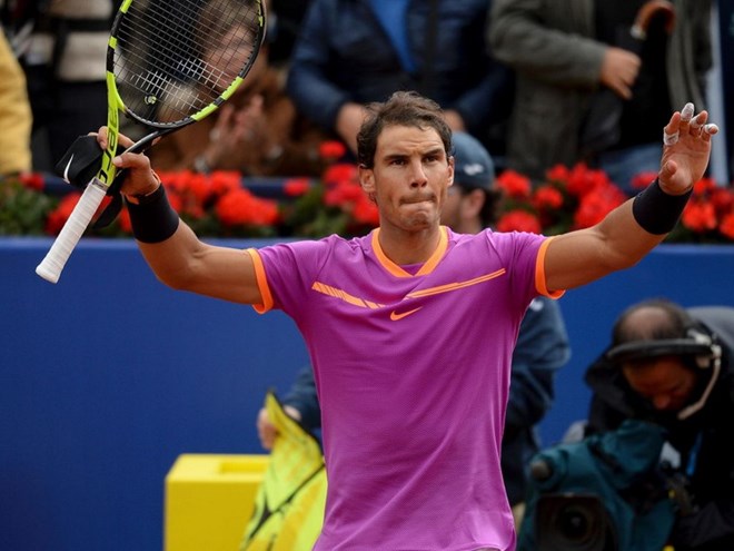 Nadal vào chung kết Barcelona Open 2017. (Nguồn: Reuters)