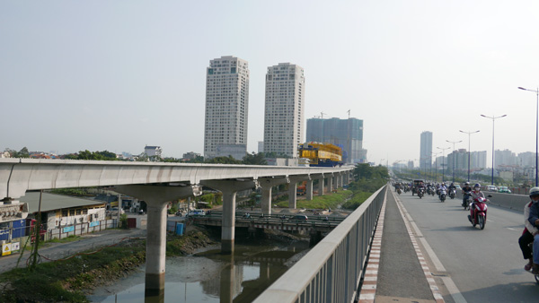 Ben Thanh-Suoi Tien metro line will connect with Binh Duong and Dong Nai provinces (Photo: SGGP)