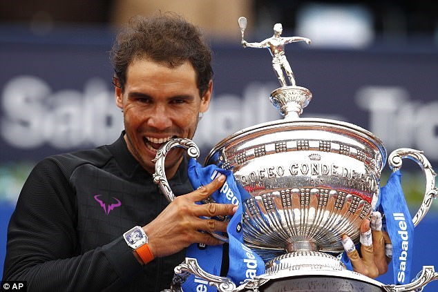 Nadal vô địch Barcelona Open 2017. (Nguồn: AP)