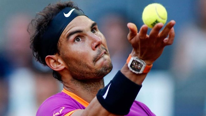 Nadal dễ dàng vào vòng 3 Rome Masters. (Nguồn: AP)