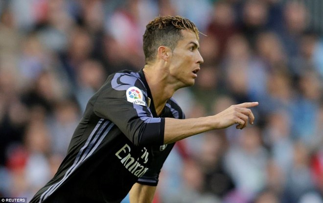 Ronaldo lập công mang chiến thắng về cho Real Madrid. (Nguồn: Reuters)