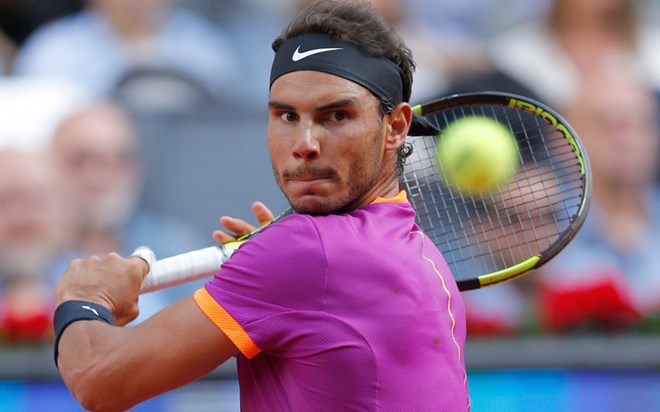 Nadal tái ngộ Dominic Thiem ở tứ kết Rome Masters. (Nguồn: AP)