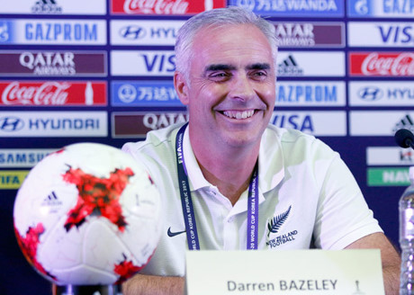 HLV U20 New Zealand, ông Darren Bazeley. Ảnh: Internet