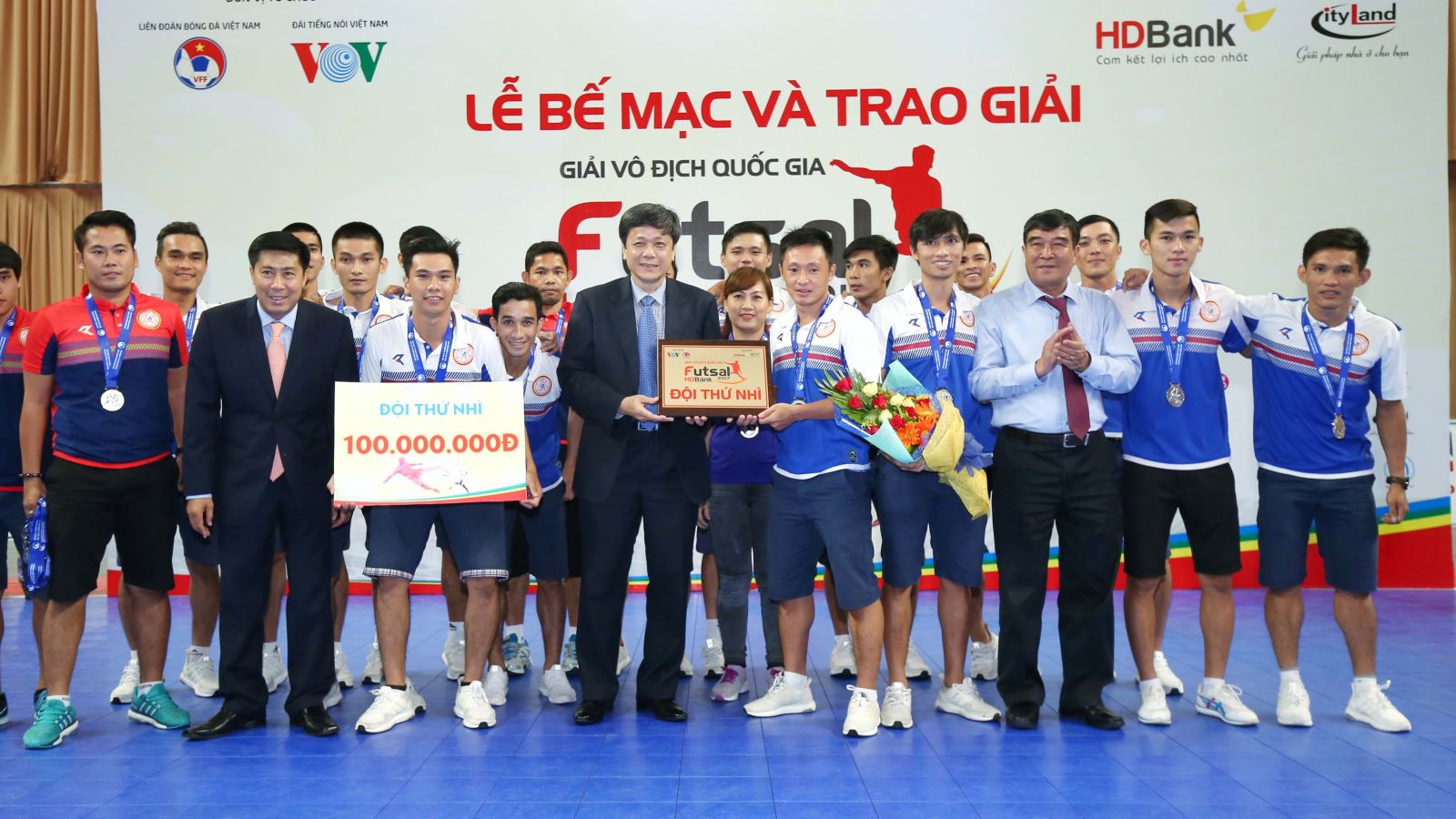 Đội Á quân Sanatech Khánh Hòa cũng đã có một mùa giải rất ấn tượng.