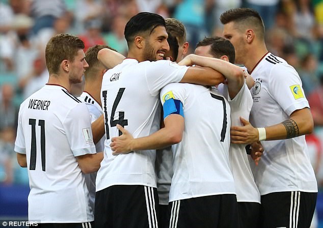 Tuyển Đức thẳng tiến vào bán kết Confed Cup 2017. (Nguồn: Reuters)