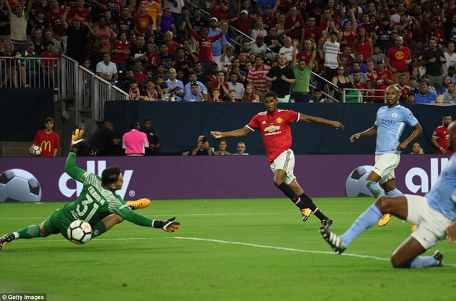 Rashford cũng đang thể hiện phong độ ấn tượng. (Nguồn: Getty Images)