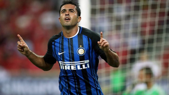 Eder mang chiến thắng về cho Inter Milan. (Nguồn: Reuters)