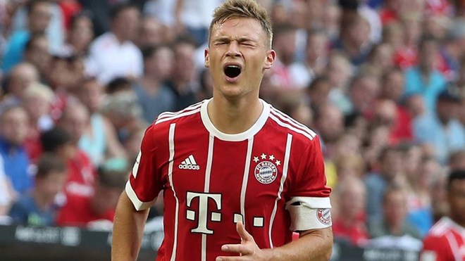 Kimmich không thể thất vọng hơn trong trận đấu đầu tiên khi trở lại Bayern. (Nguồn: Hufnagel PR)