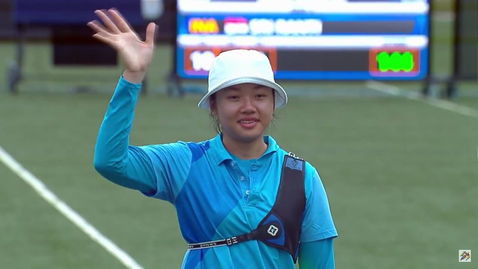 Cung thủ Châu Kiều Oanh mang về tấm HCB đầu tiên cho thể thao Việt Nam tại SEA Games 29.