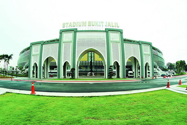 SVĐ quốc gia Bukit Jalil sẽ lung linh trong lễ khai mạc.