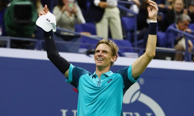 Kevin Anderson giành chiến thắng xứng đáng. (Nguồn: Getty Images)