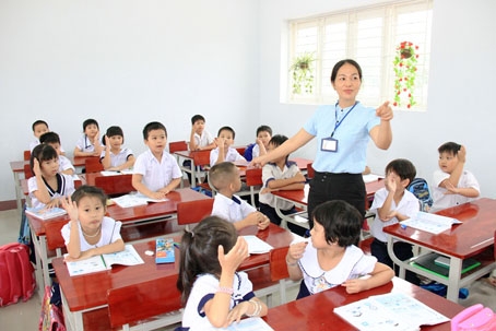 Tiếng Việt được giảng dạy một cách ổn định trong hệ thống giáo dục, không cần thiết phải cải tiến. (ảnh minh họa)