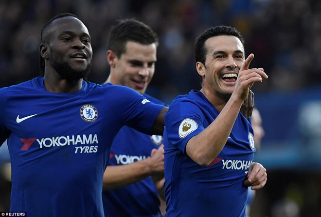 Chelsea thắng tưng bừng ngày cuối năm. (Nguồn: Reuters)