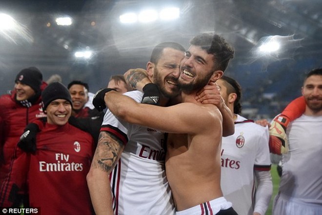 AC Milan giành vé vào chung kết Coppa Italia. (Nguồn: Reuters)