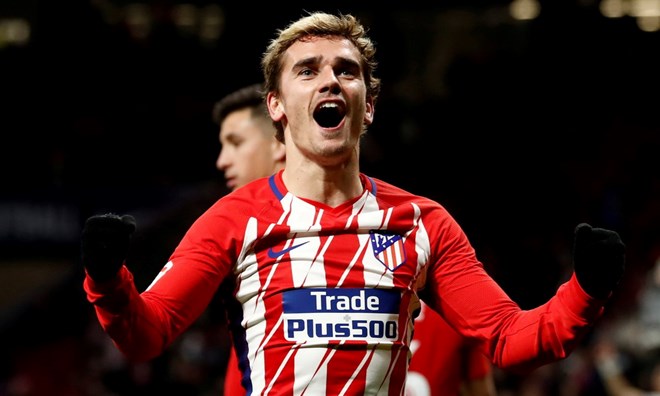 Antoine Griezmann rực sáng giúp Atletico chiến thắng. (Nguồn: Reuters)