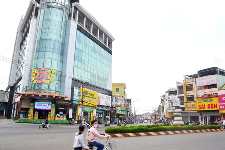 Một góc nội ô TX.Long Khánh.