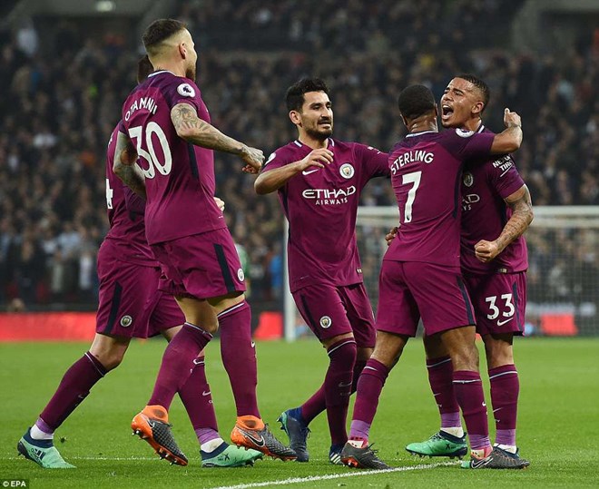 Manchester City áp sát ngôi vương Premier League. (Nguồn: EPA)