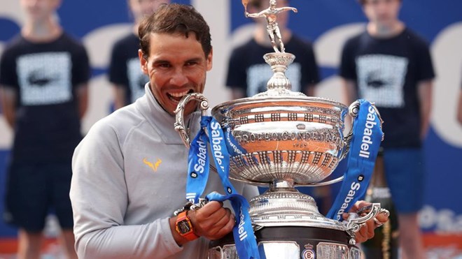 Nadal lần thứ 11 đăng quang Barcelona Open. (Nguồn: Getty Images)