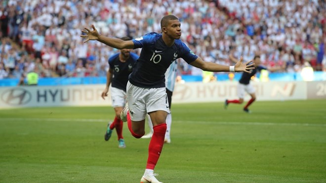 Kylian Mbappe bùng nổ. (Nguồn: Getty Images)