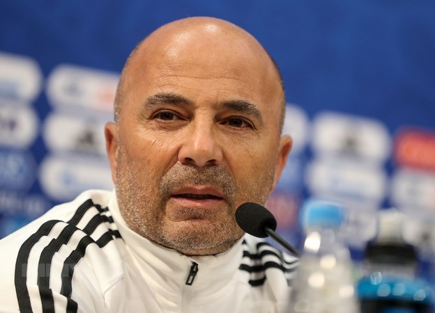 Huấn luyện viên Jorge Sampaoli. (Ảnh: THX/TTXVN)