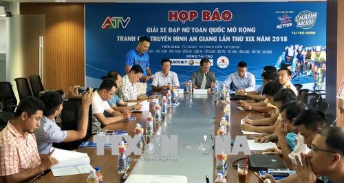 Quang cảnh buổi họp báo. Ảnh: Quang Nhựt - TTXVN