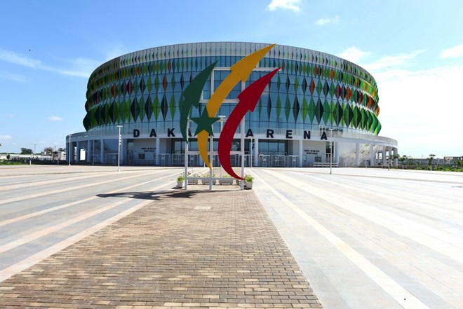 Sân vận động Dakar Arena ở ngoại ô thủ đô Dakar của Senegal. (Ảnh: AFP/TTXVN)
