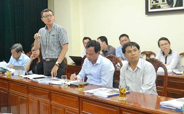 Phó chủ tịch UBND huyện Long Thành Nguyễn Phong An góp ý tại buổi làm việc với Viện Nghiên cứu thiết kế đô thị Hà Nội 