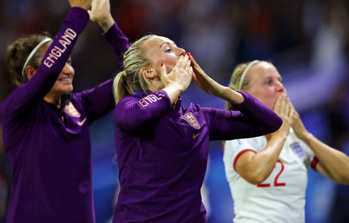 Đội tuyển Anh giành vé vào bán kết World Cup nữ 2019. (Nguồn: Getty Images)