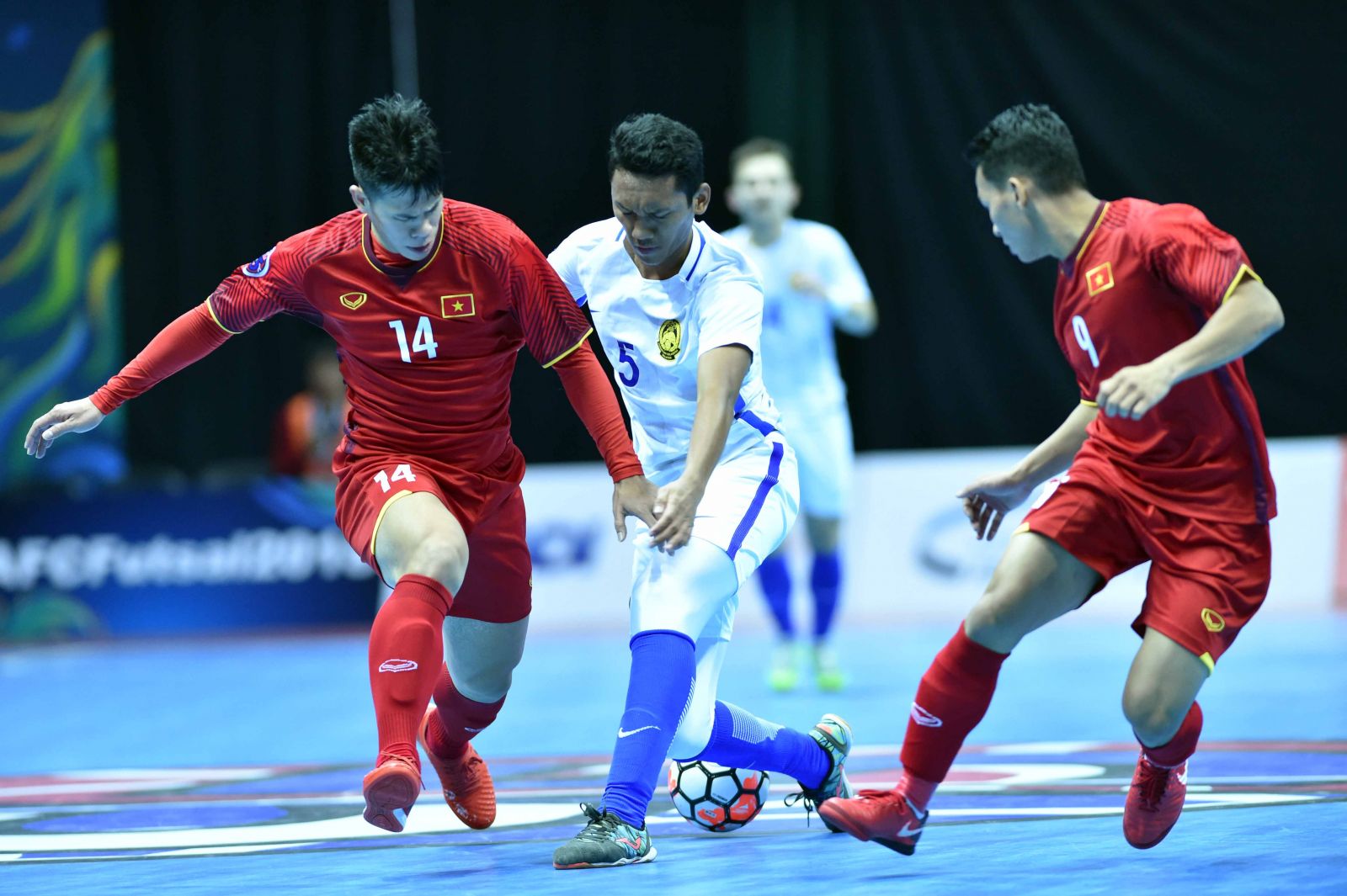 ĐT futsal Việt Nam đối diện với cuộc đua khốc liệt tại bảng B- Giải vô địch futsal Đông Nam Á 2019.