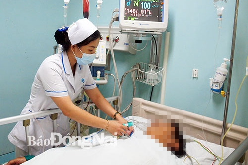 Bệnh nhân được chăm sóc tại Bệnh viện đa khoa Đồng Nai