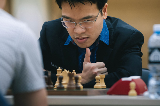 Lê Quang Liêm vào vòng 4 ở World Cup cờ vua 2019 (Chess World Cup)