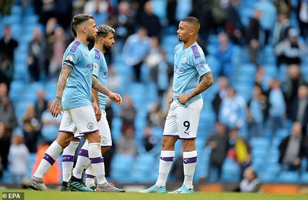  Manchester City nhận thất bại sốc.