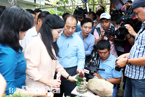 Đoàn kiểm tra của Bộ Y tế kiểm tra tình hình phòng, chống sốt xuất huyết tại Đồng Nai mới đây