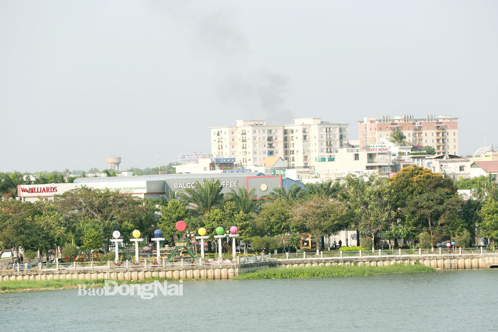 Công viên Nguyễn Văn Trị (TP.Biên Hòa). Ảnh: HUY ANH