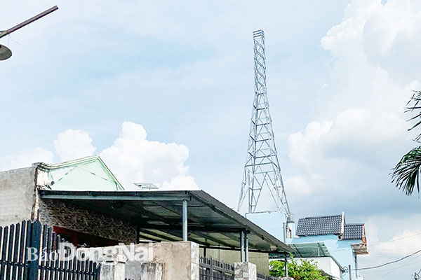 Cột Anten Monopole  cột cho các trạm BTS  3CElectric sản xuất