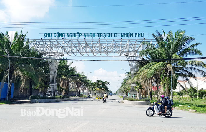 Huyện Nhơn Trạch hiện là địa phương có số lượng khu công nghiệp nhiều nhất trên địa bàn tỉnhTrong ảnh: Một góc Khu công nghiệp Nhơn Trạch II - Nhơn Phú