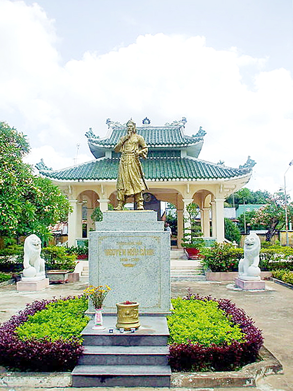 Đền thờ Nguyễn Hữu Cảnh tại Biên Hòa - Đồng Nai. Ảnh: Internet