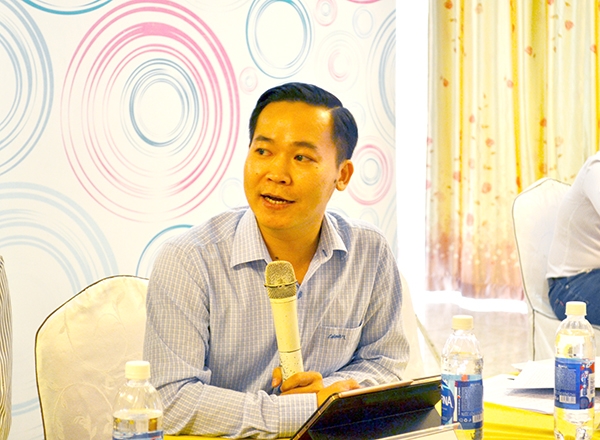 Ông Lê Nhật Quang, Phó giám đốc Khu công nghệ phần mềm (ITP), Giám đốc Trung tâm Khởi nghiệp đổi mới sáng tạo Đại học Quốc gia TP.HCM