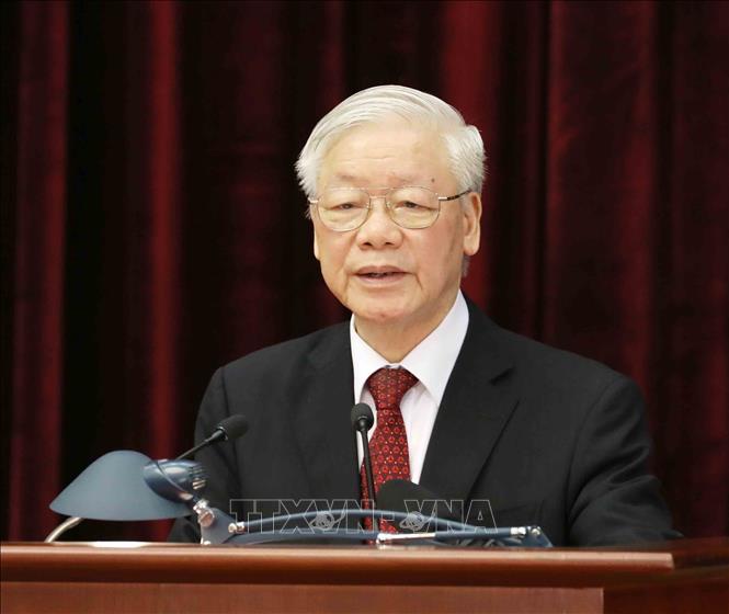 Tổng Bí thư, Chủ tịch nước Nguyễn Phú Trọng phát biểu bế mạc