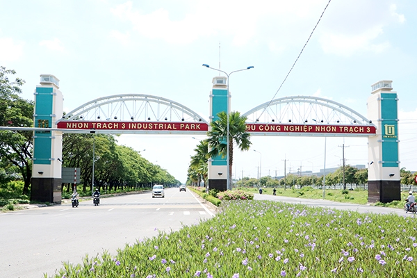 Đường 25C đoạn qua các khu công nghiệp H.Nhơn Trạch đã được đầu tư xây dựng hoàn thành